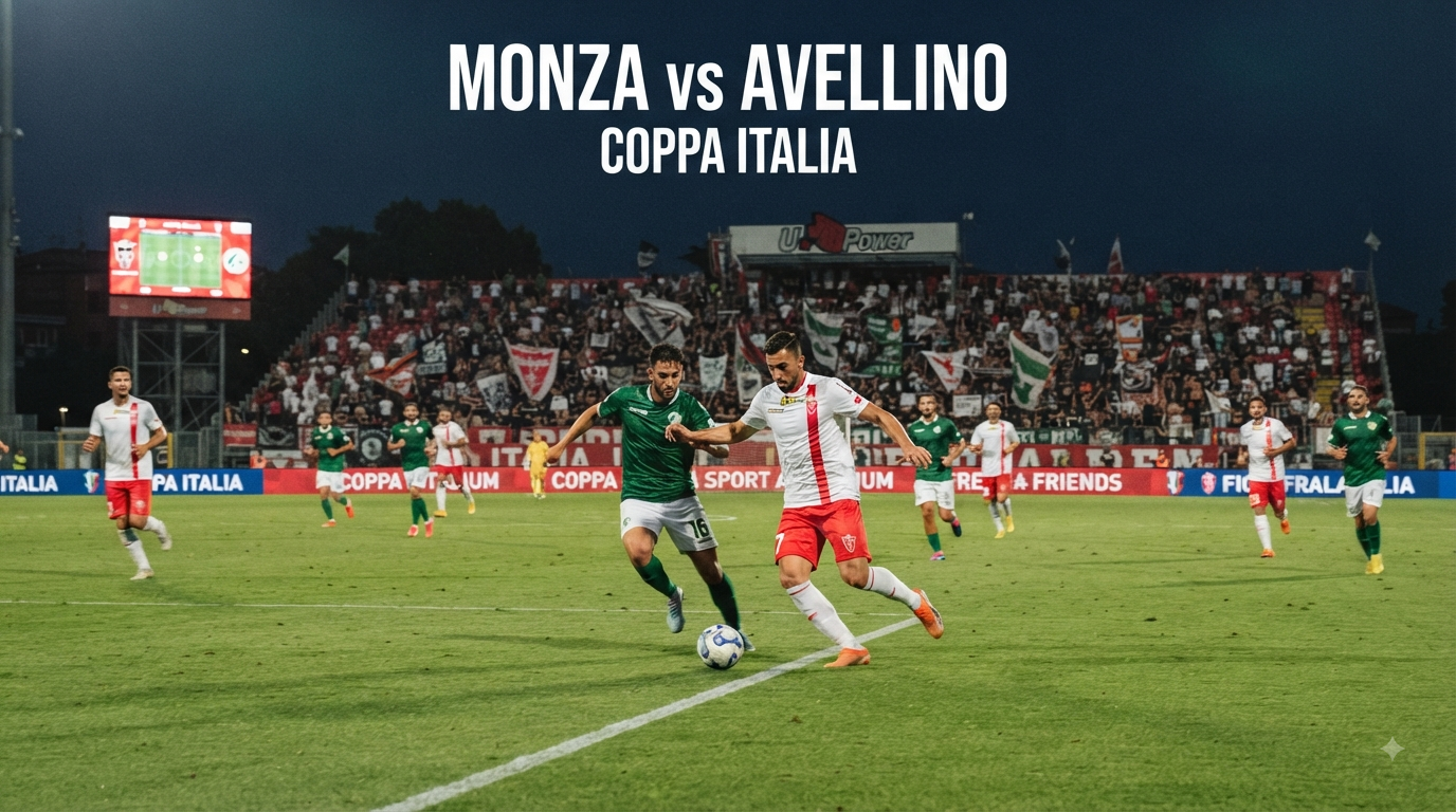 Monza vs Avellino Jalalive Piala Italia Dini Hari Ini Pukul 01.45 WIB – Pertarungan Menarik Dua Tim Italia di Babak Awal