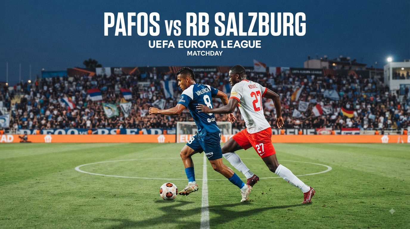 Pafos vs RB Salzburg Liga Eropa UEFA Dini Hari Ini Pukul 00.00 WIB Bersama Jalalive Menyajikan Informasi Terbaru dan Keseruan Pertandingan yang Dinantikan