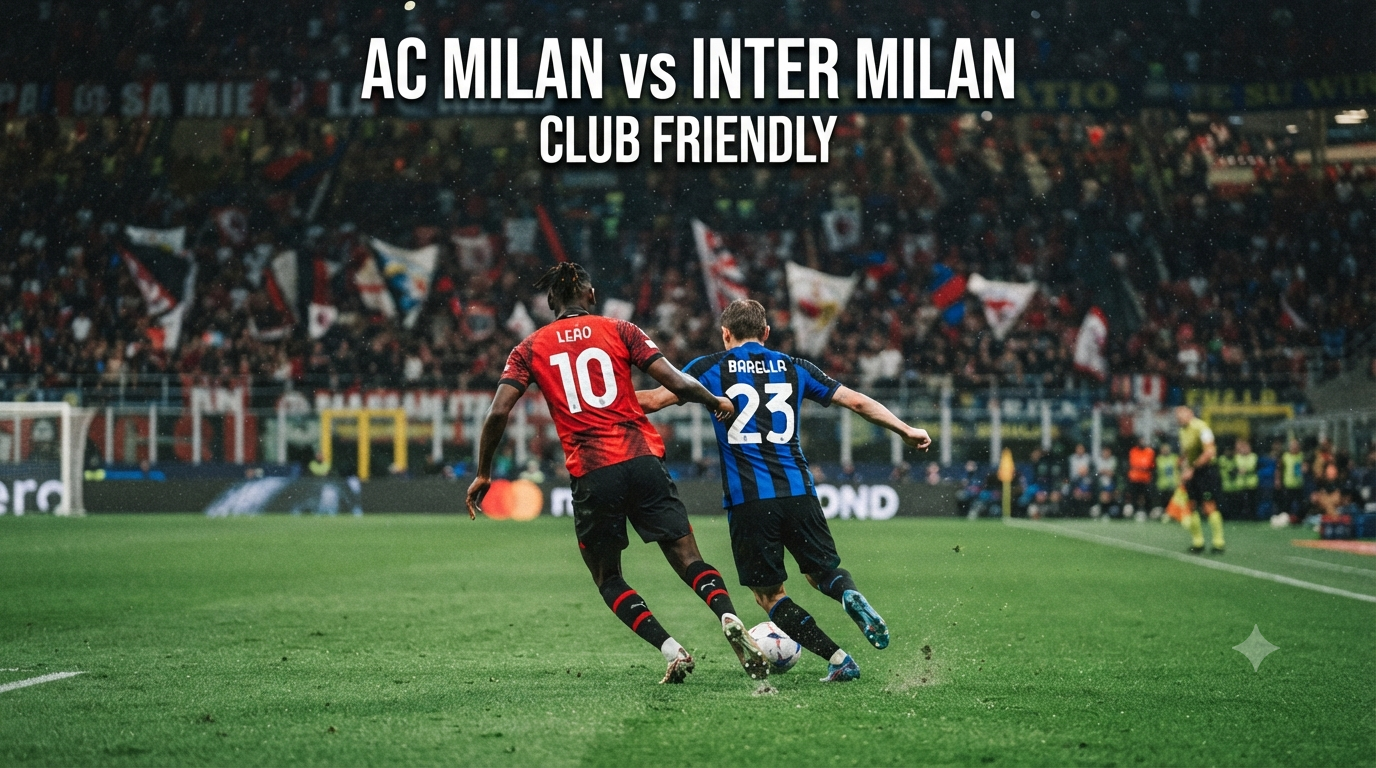 Streaming Berkualitas Jalalive untuk AC Milan vs Inter Milan Club Friendly Sore Ini Pukul 18.00 WIB yang Sarat Rivalitas